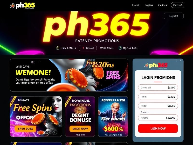 Welcome to ph365 Casino Login – your gateway to premier online gambling. Access your account, explore top games, and discover exclusive bonuses at ph365casinologin.com.